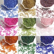 Hạt thủy tinh Ab cỡ 2mm 3mm 4mm dùng làm trang sức thủ công tiện dụng